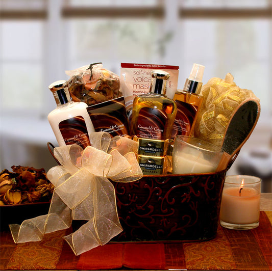 Caramel & Cr?me Bliss Spa Gift Basket