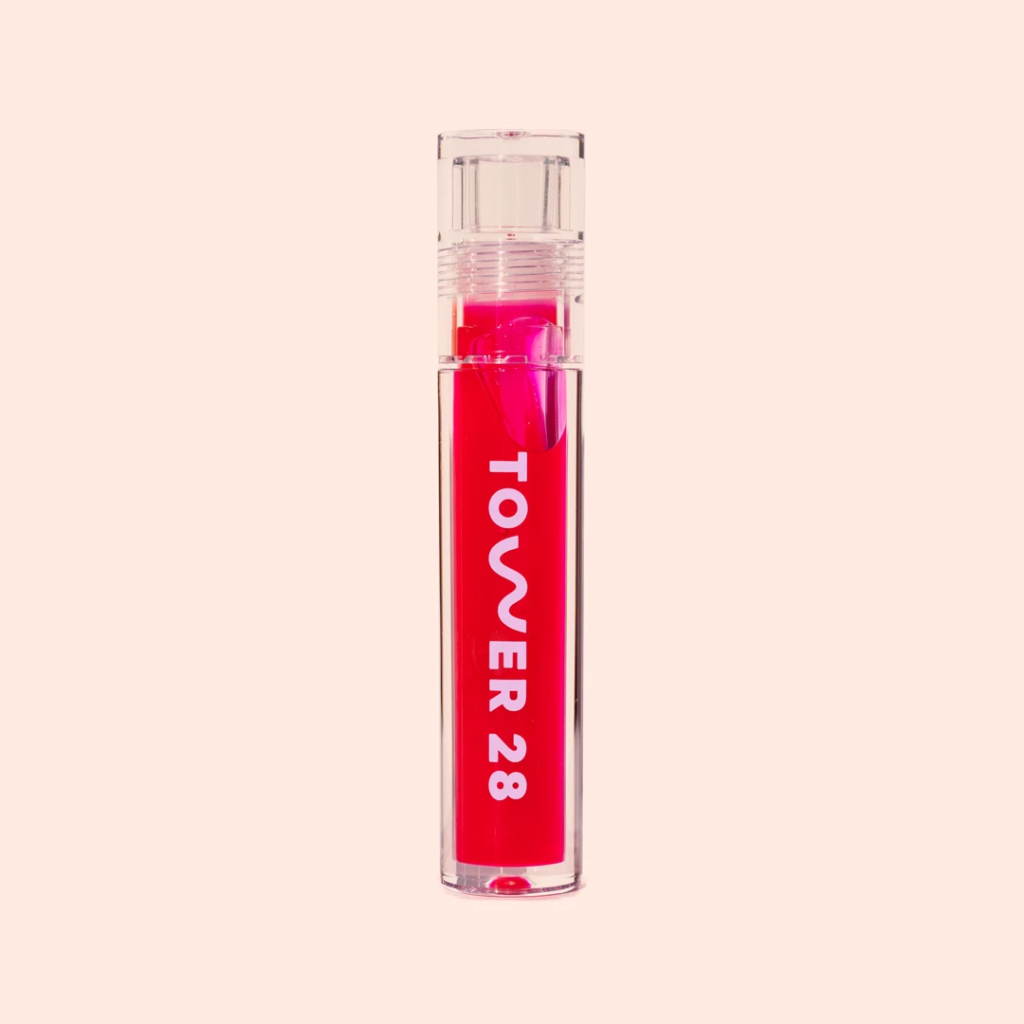 ShineOn Lip Jelly by Tower 28 Beauty - in shade XOXO (a sheer pink gloss)