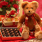 Valentine Hugs & Kisses Teddy Bear & Chocolates